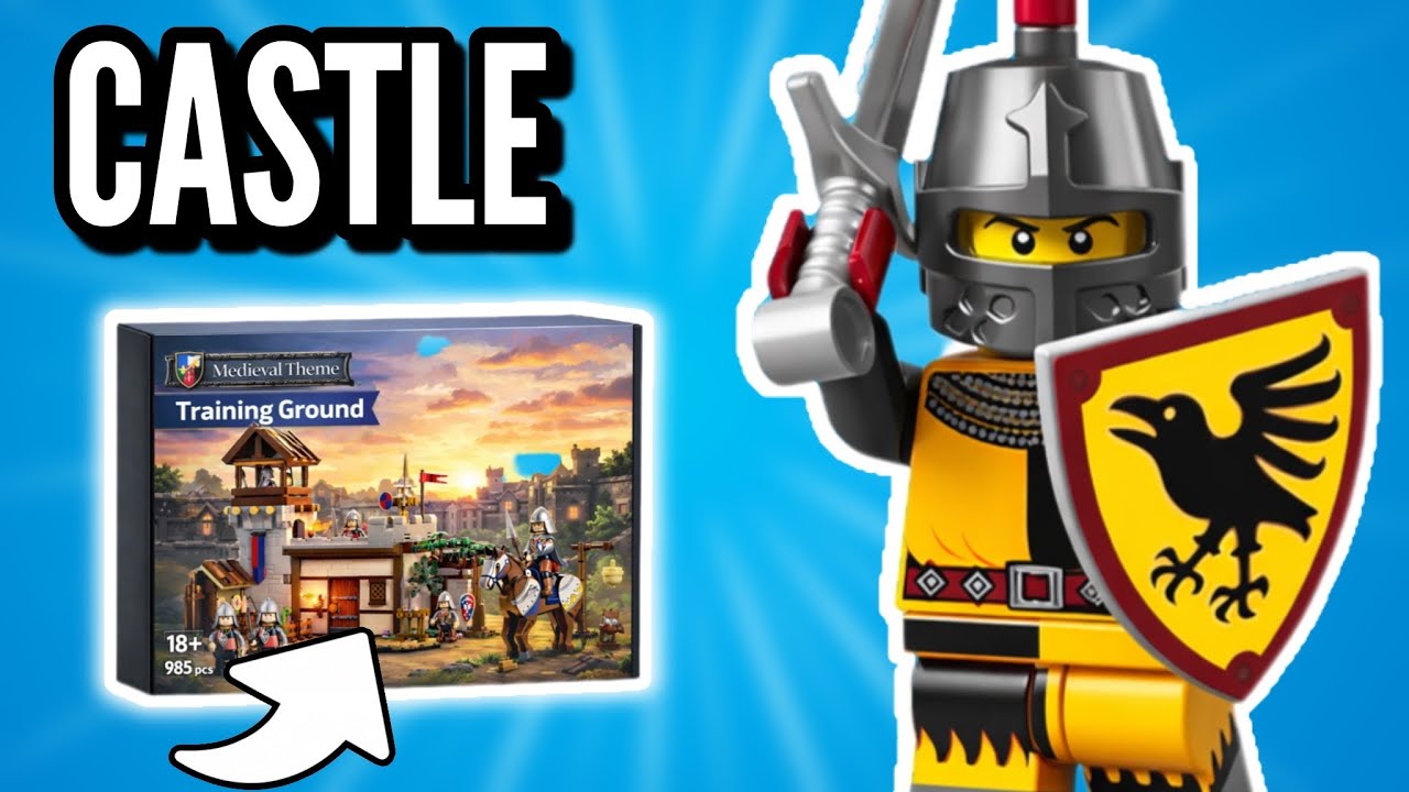 NEW Castle & Medieval Expansion Set | ‘Training Ground’ 