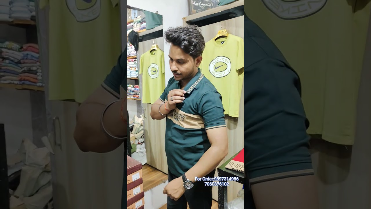 BURBERRY POLO T-SHIRTS #youtubeshorts#ytshort
