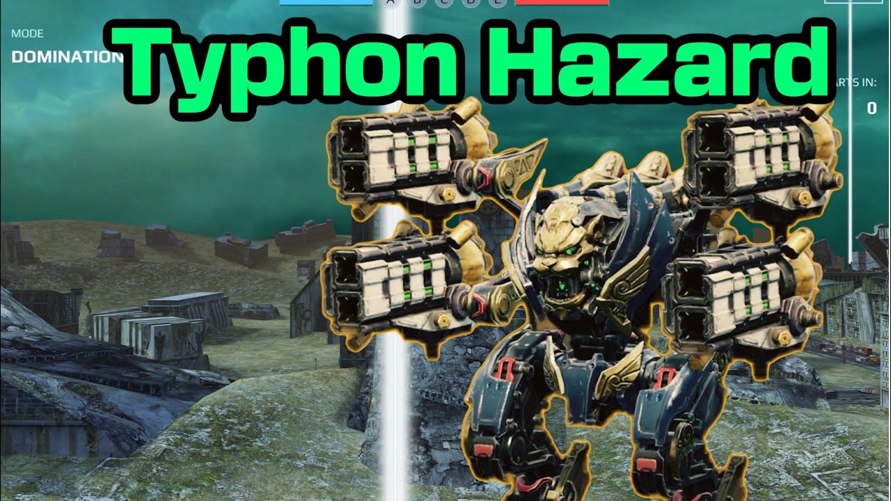 Hazard Typhon New Plasma Gun | War Robots Gameplay