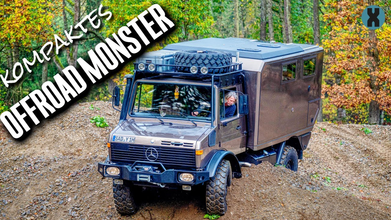 EXTREM OFFROAD TAUGLICH || Kleiner Unimog Camper von der Bongo Garage (🇩🇪+🇬🇧🇺🇸)