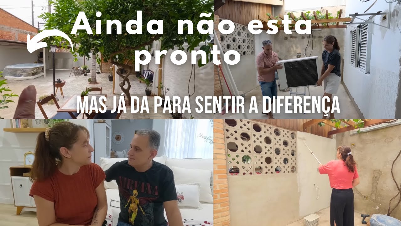 COMO NÓS MESMOS ESTAMOS FAZENDO NOSSA REFORMA DE BAIXO CUSTO!