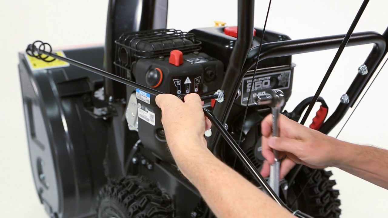 1024LD Light Duty Snowthrower Setup Video