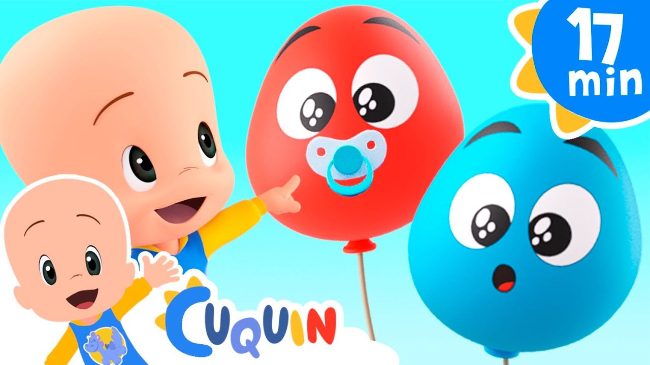 Balões bebês coloridos e mais músicas infantis | Cleo & Cuquín