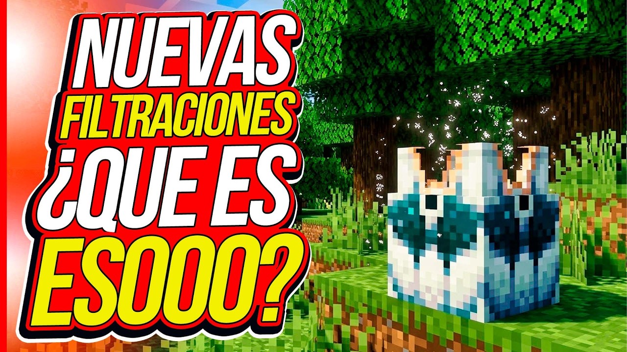 Nuevas FILTRACIONES de Minecraft… ¿QUÉ ES ESO?