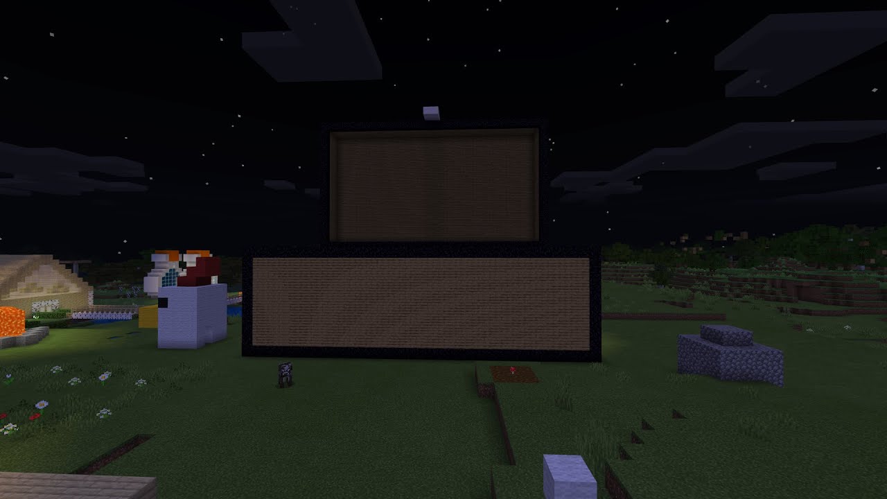 Building A Huge Double Chest:BEDROCK EDITION