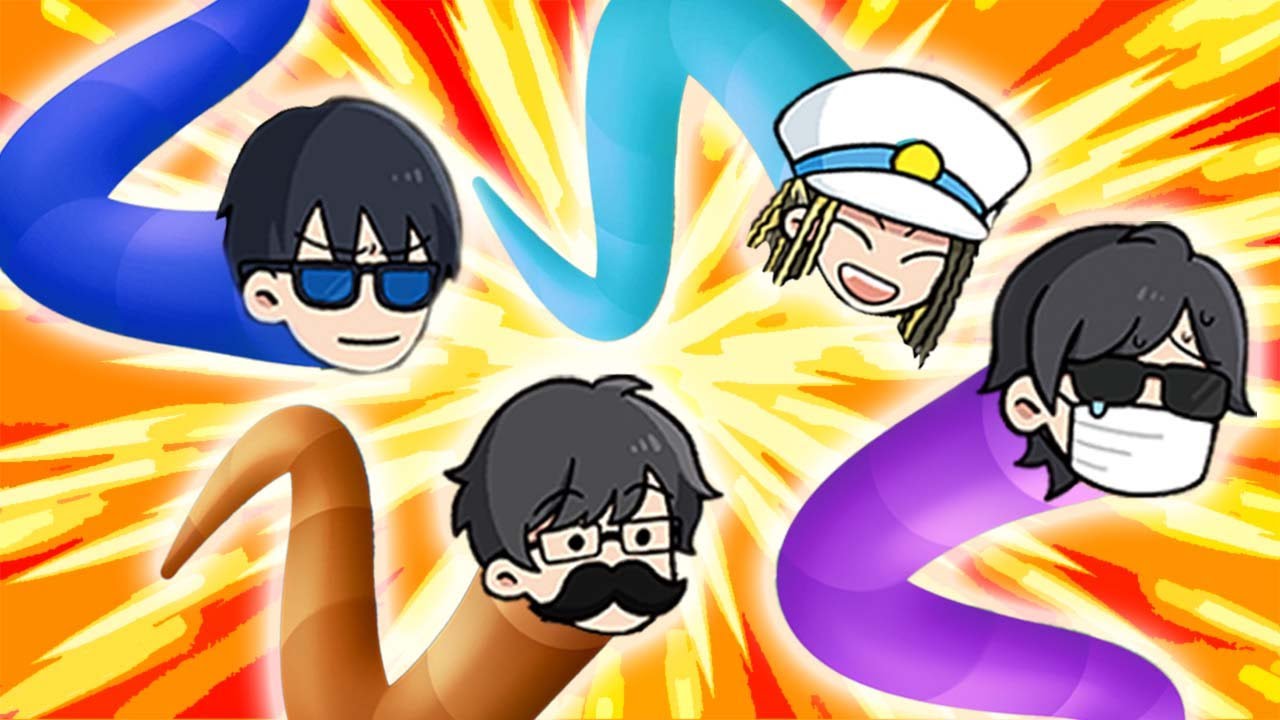 【４人】友情を破壊するミミズゲーム『スリザリオ』