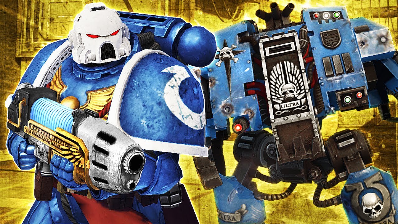 PVPVE with AI – Fighting alongside the Dreadnought ▶ Warhammer 40,000 - Space Marine: Augmented
