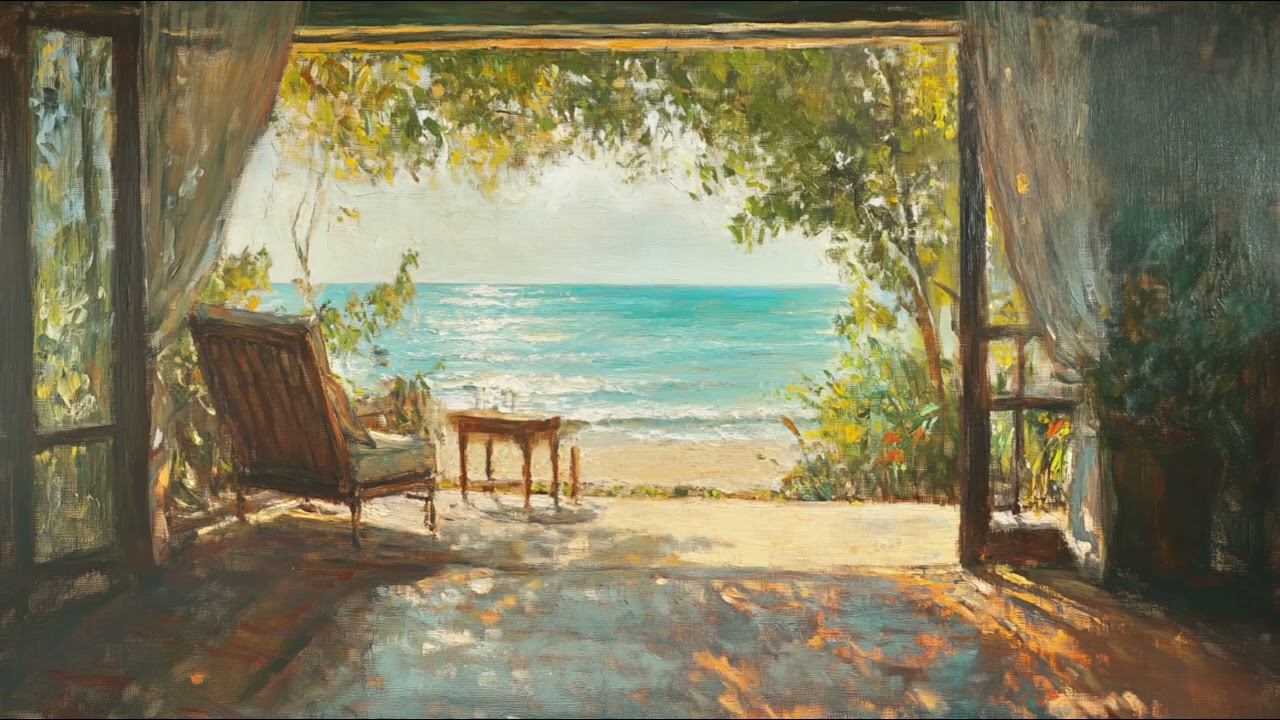 seascape samsung frame TV original sounds