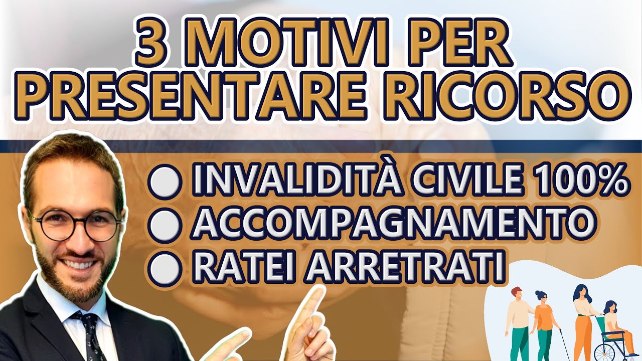 invalidità civile | 3 MOTIVI per presentare ricorso