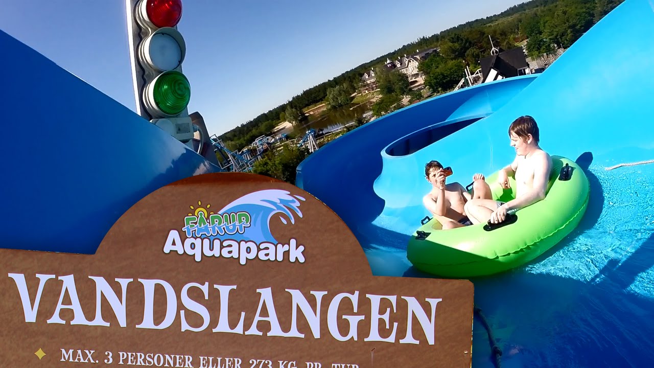 Fårup Sommerland - Vandslangen (Rafting Slide) Onride POV