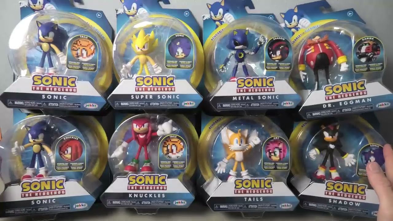 Which Sonic Figure Is The Coolest? Watch Me Open Them All!