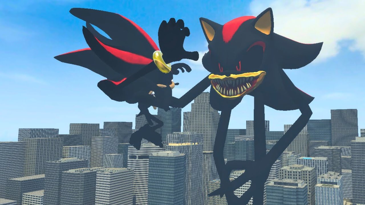 NEW SHADOW NIGHTMARE INNYUME SMILEY'S VS ALL SHIN SONIC TAPES AND HYDRA SONIC in Garry's Mod!