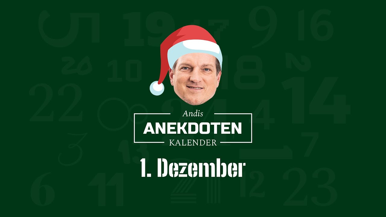 Andreas Herzog: Andis Anekdoten-Kalender 2020 | 1. Dezember