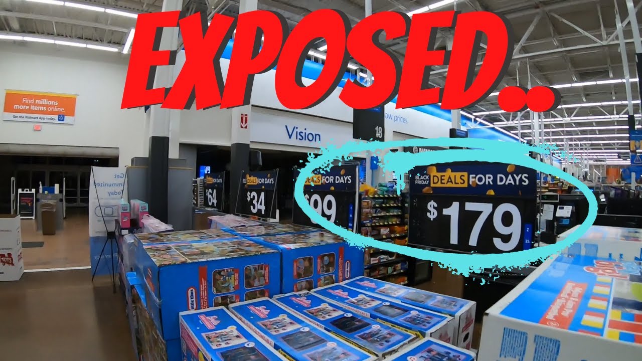 Black Friday Clearance EXPOSED ||  Look For These Items At Walmart NOW