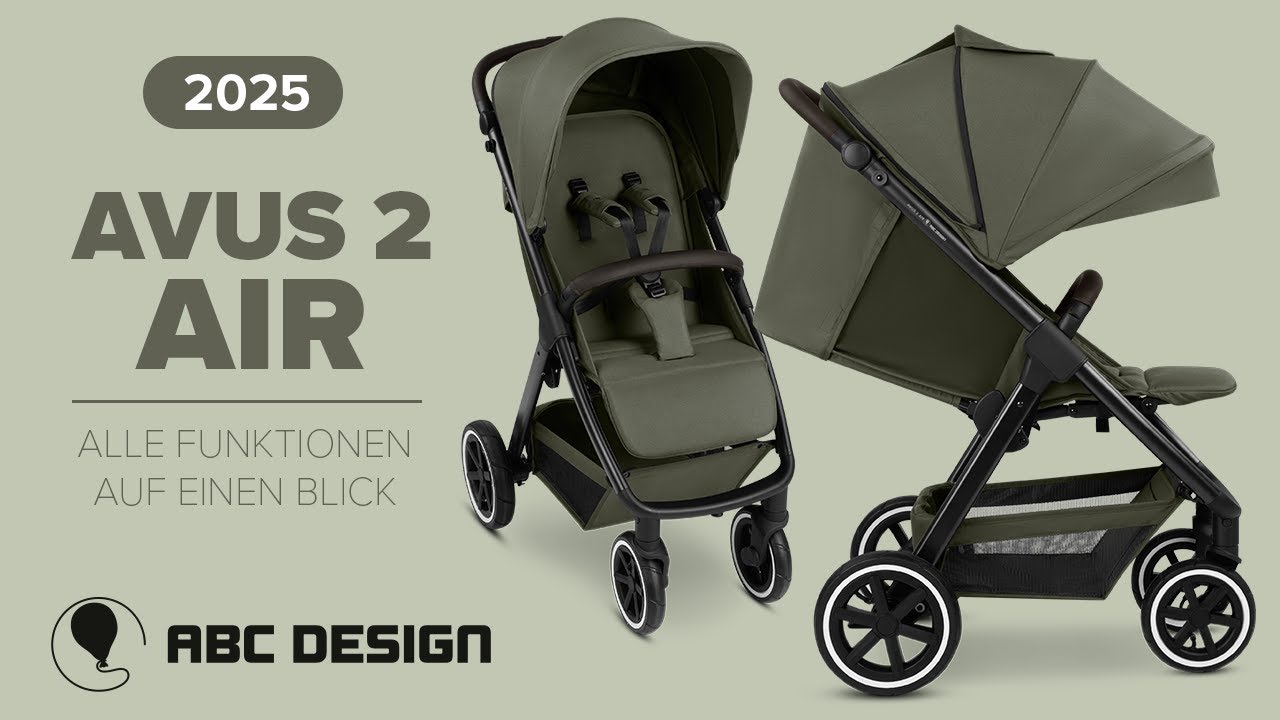 AVUS 2 Air - robuster Buggy mit Lufträdern (Modell 2025) | ABC Design