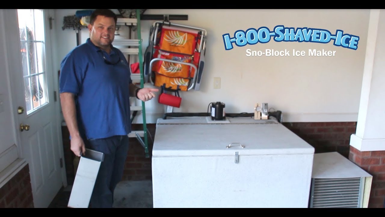 Sno-Block Ice Maker | 404-1200-SB | 1-800-Shaved-Ice.com