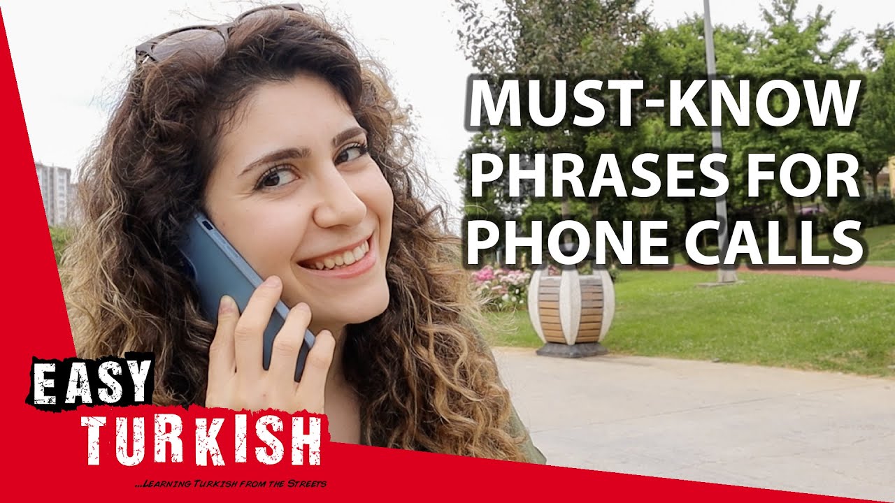 50 Must-Know Turkish Phrases for Phone Conversations | Super Easy Turkish 68