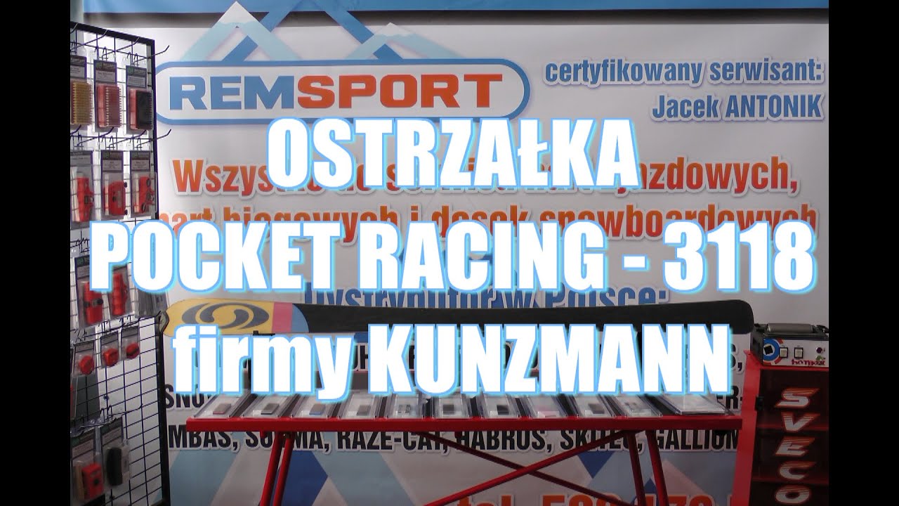 Ostrzałka narciarsko-snowboardowa Pocket Racing KUNZMANN - 3118