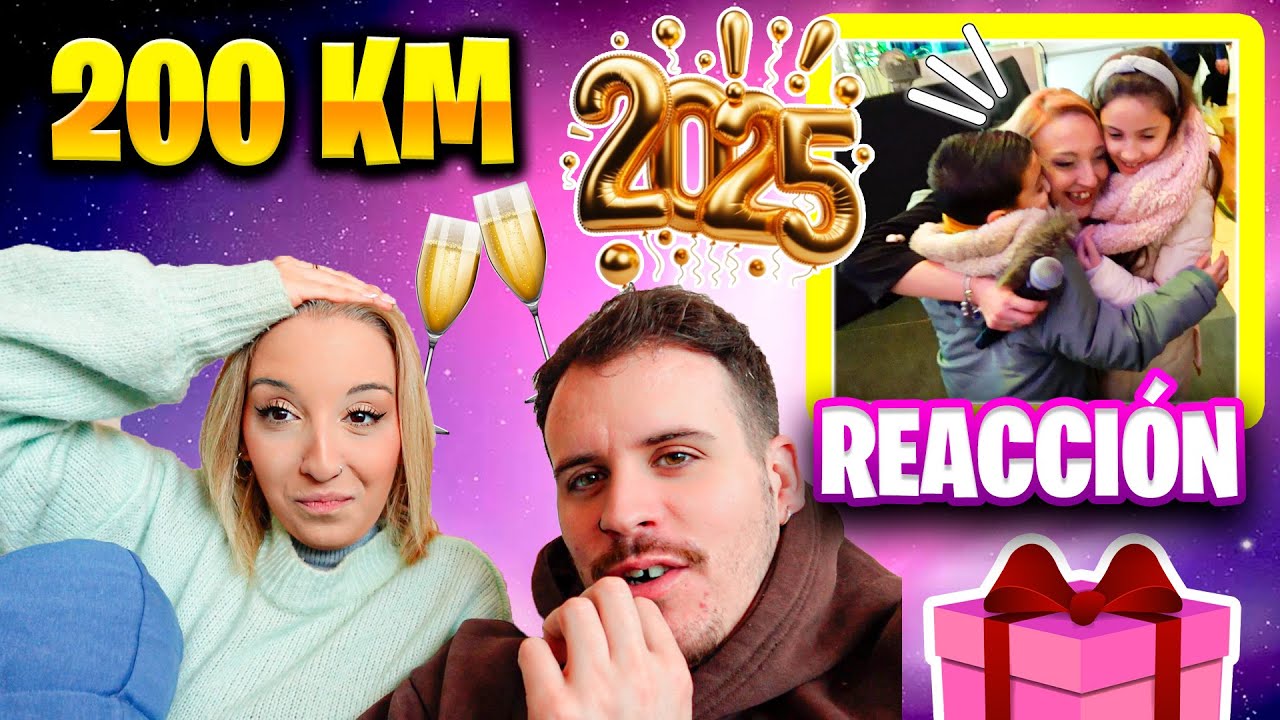 🚗🧳RECORREMOS + DE 200KM para SORPRENDER 🎁a mi HERMANA en un BOLO🎤🎷| 🎊FIN DE AÑO 2024/2025🎊