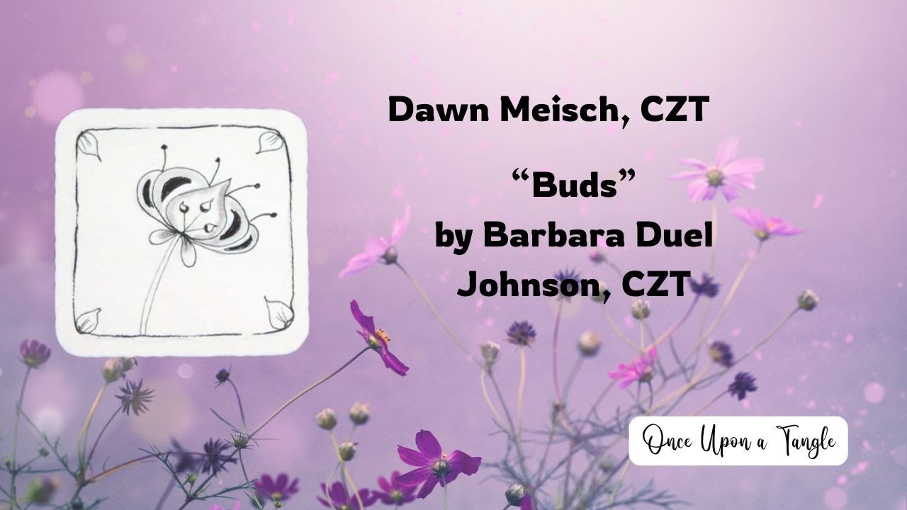 Friday Flowers - Buds | Zentangle Pattern