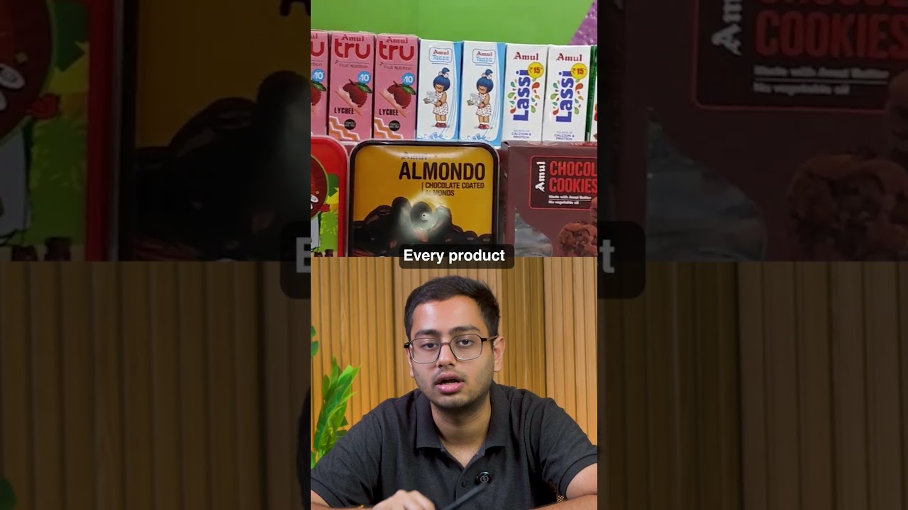 Секрет 1% маркетинга Amul, на который HUL тратит в 10 раз больше #shorts