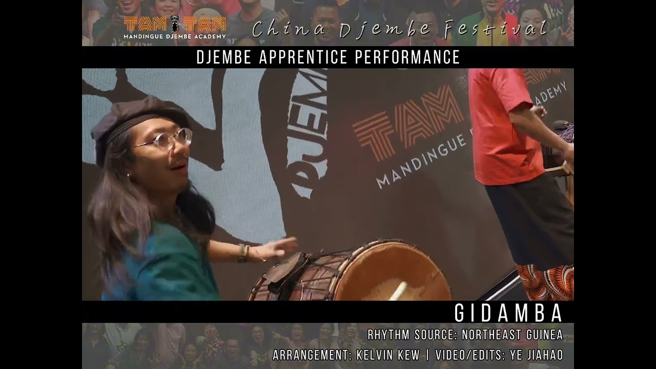 GIDAMBA - Djembe performance by TTMDA students