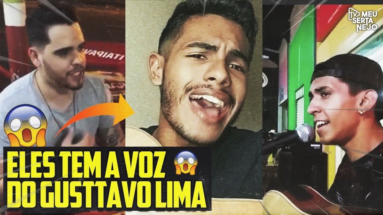 5 CANTORES que CANTAM IGUAL GUSTTAVO LIMA - INACREDITÁVEL!