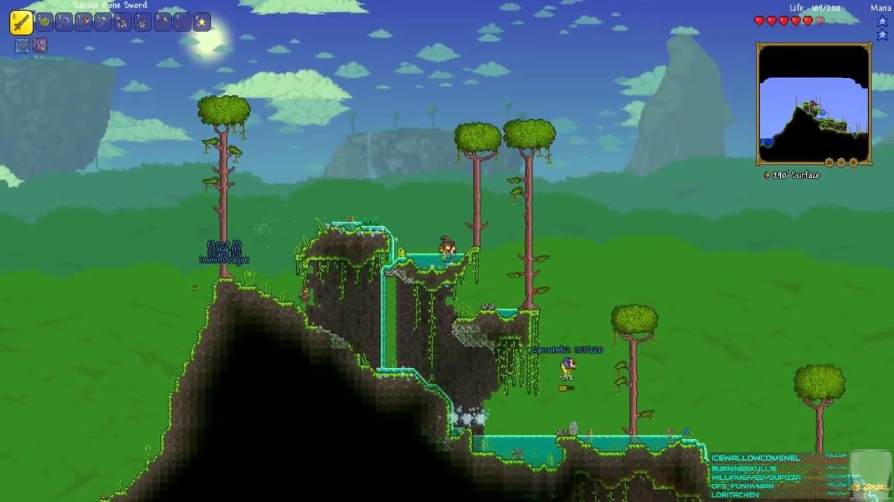 Stream #16: Disappointed Terraria: E5 & Minecraft Minigames After