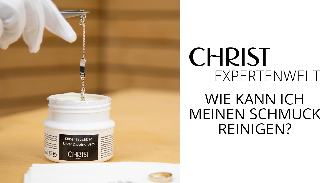 Wie kann ich meinen Schmuck reinigen? | CHRIST EXPERTENWELT