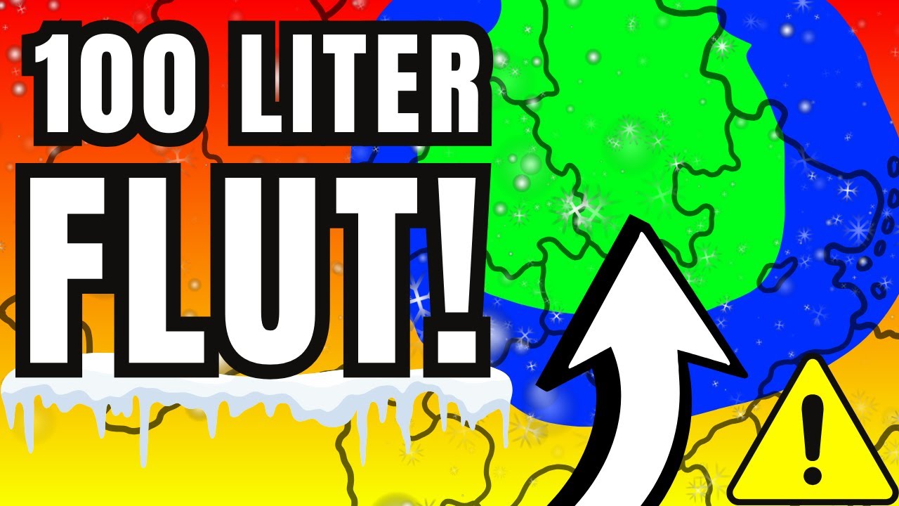 UNWETTER-ALARM! 100 Liter Regen & 2 Meter Schnee - ab MORGEN!
