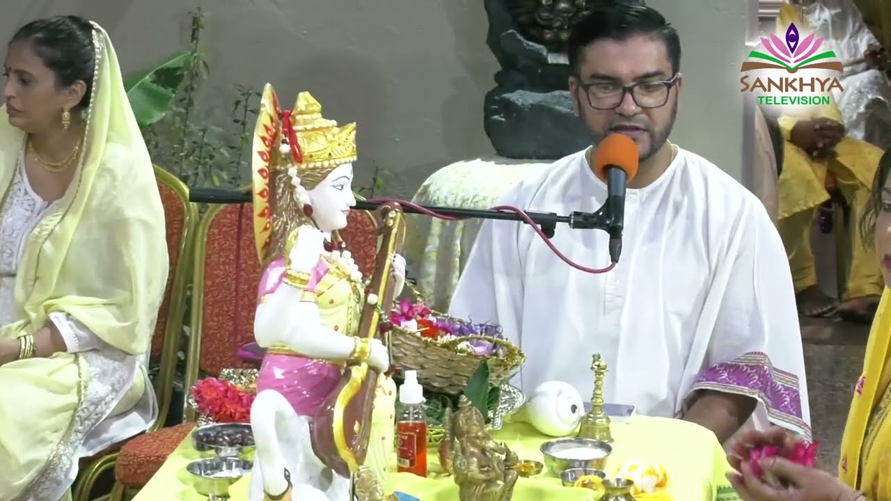 Pundit Sunil Seetahal Maharaj & The Ganesh Utsav Foundation:  Saraswati Jayanti Satsang 2024