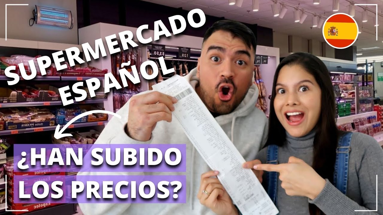 ¿Cuánto se gasta en un SUPERMERCADO EN ESPAÑA en pareja? 💶
