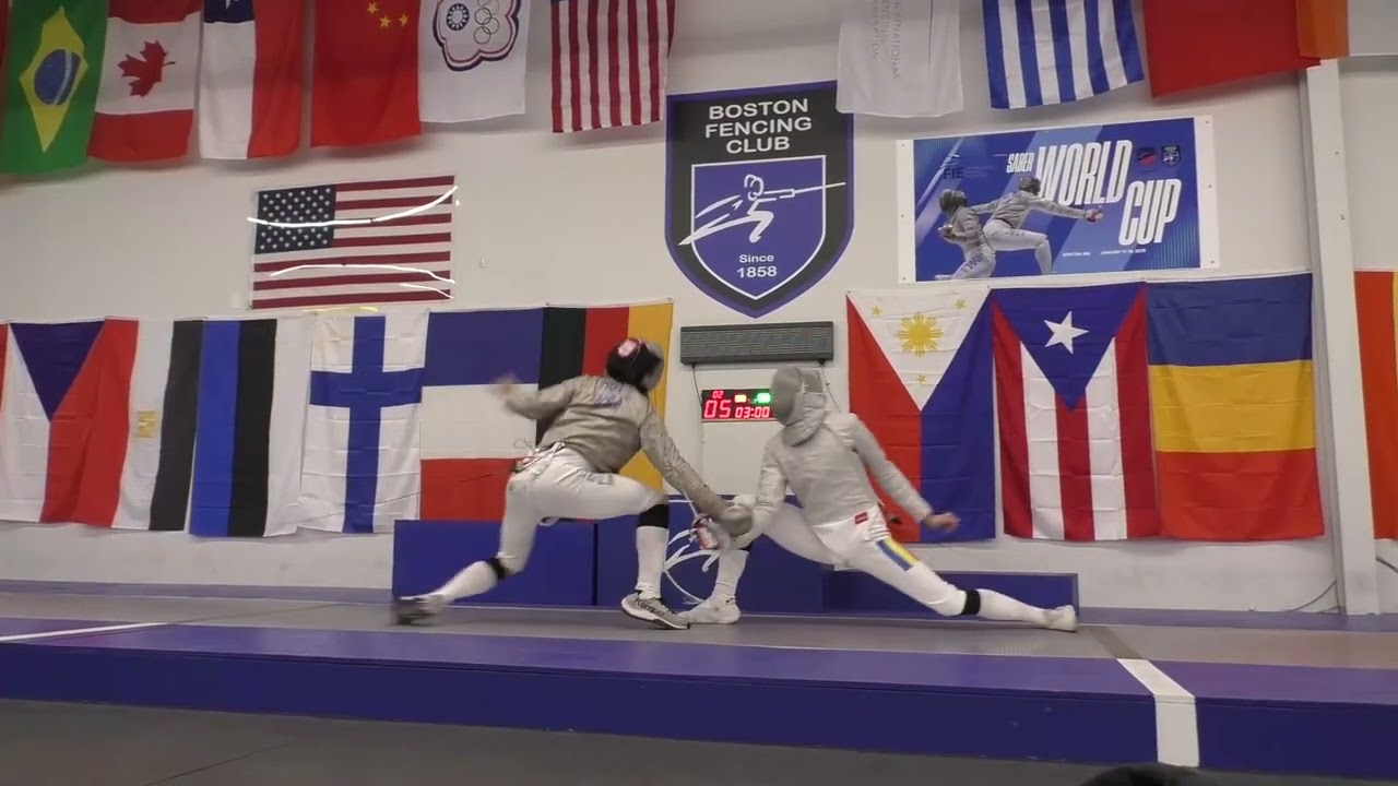 Boston World Cup 2025 JMS - L4 - Daniel Holz USA v Vlad Covaliu ROU