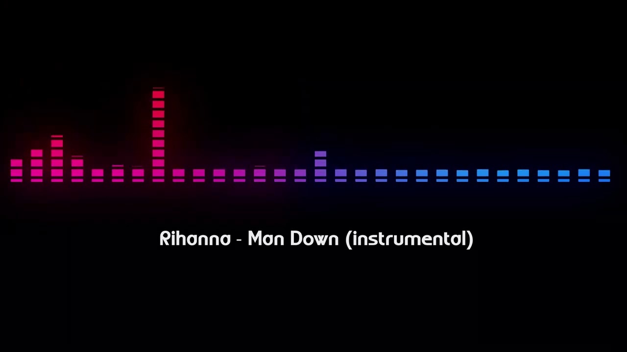 rihanna - man down (instrumental)