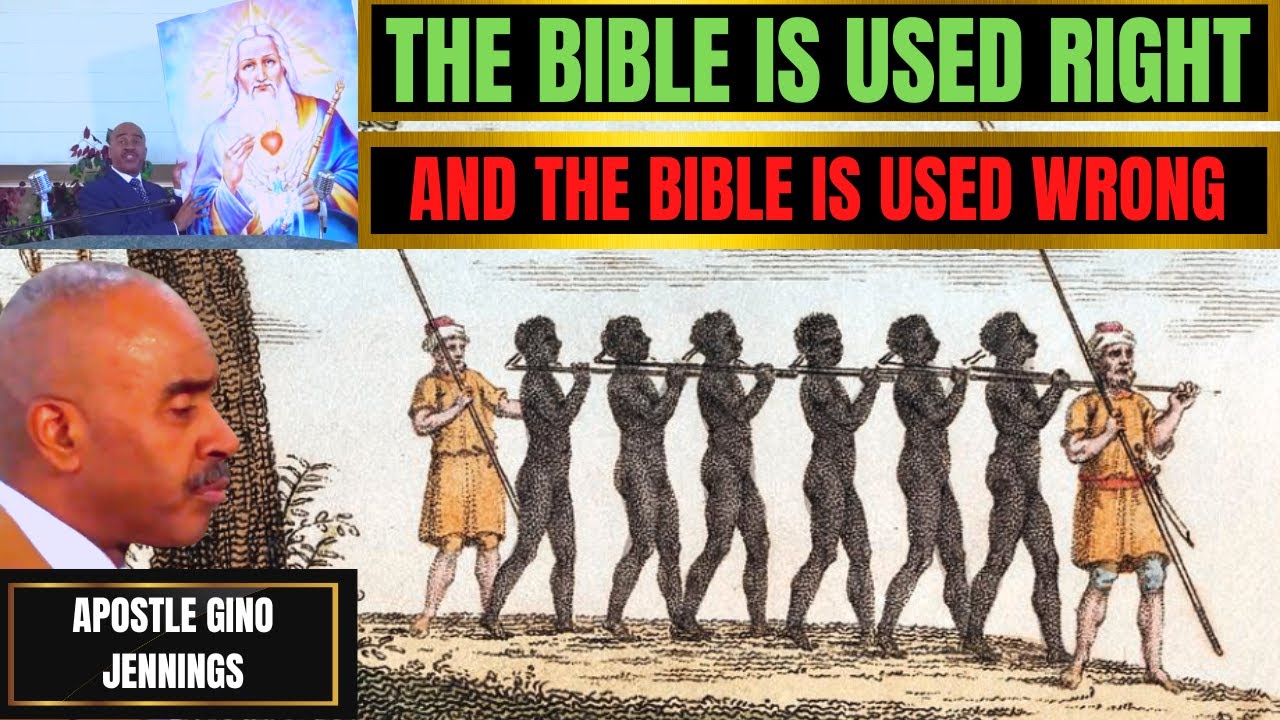 Pastor Gino Jennings - The Bible Is Used Right and The Bible Is Used Wrong