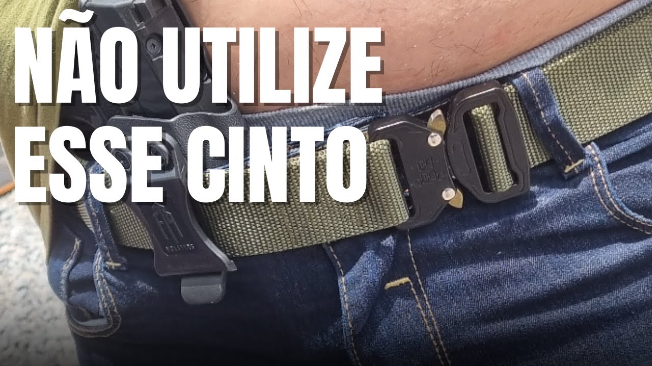 Não utilize esse cinto!