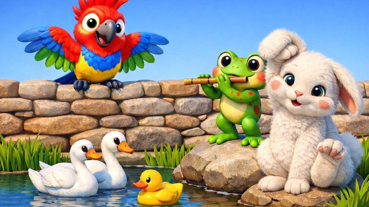 Ada Kodok Rekotok🐸 - Kelinciku Kau Manis Sekali🐰 -  Burung Kakatua🦜  | Lagu Anak Indonesia Populer