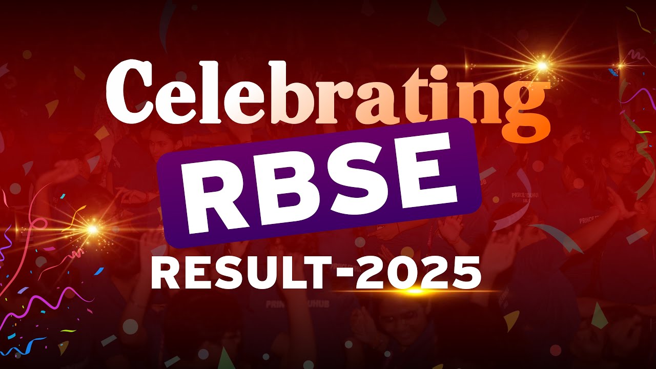 🎓✨ Celebrating brilliant success in XII RBSE Result 2025 at Prince School