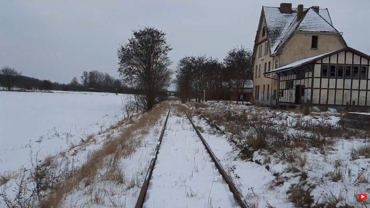 Eisenbahnarchäologie Bahnhof Genzien bei Arendsee