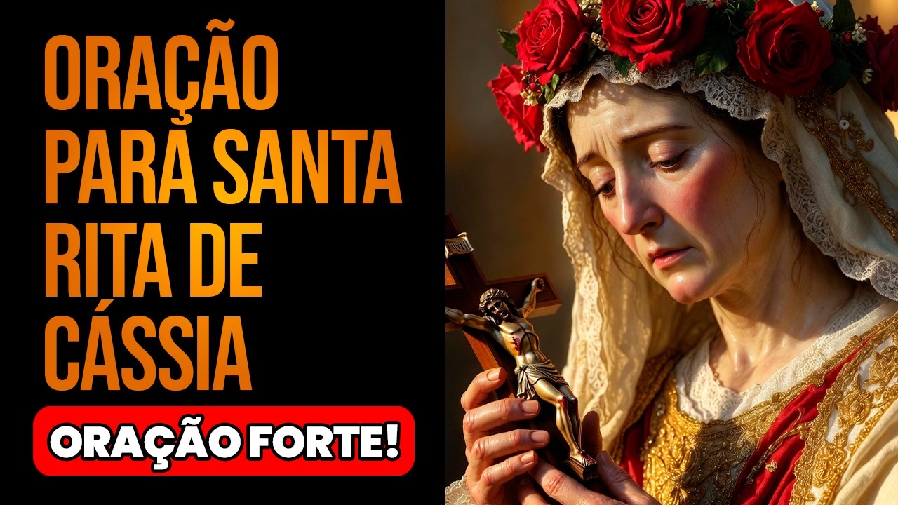 SANTA RITA: A Oração das causas impossíveis para quem não tem mais a quem recorrer 🌹
