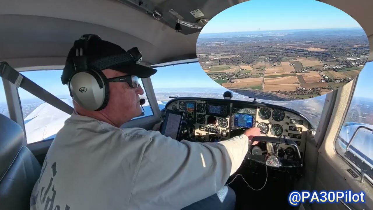 Twin Comanche Fall Flight 20251027 PA30