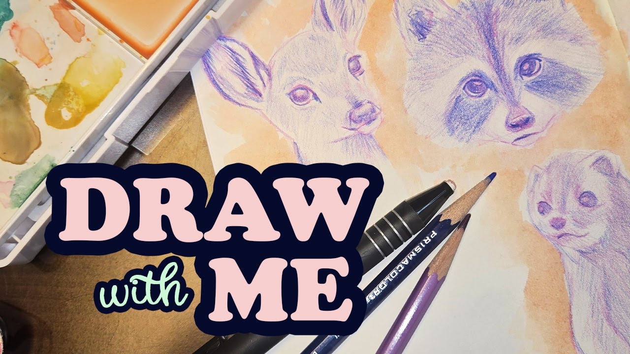 Draw Some Animals With Me In My Sketchbook