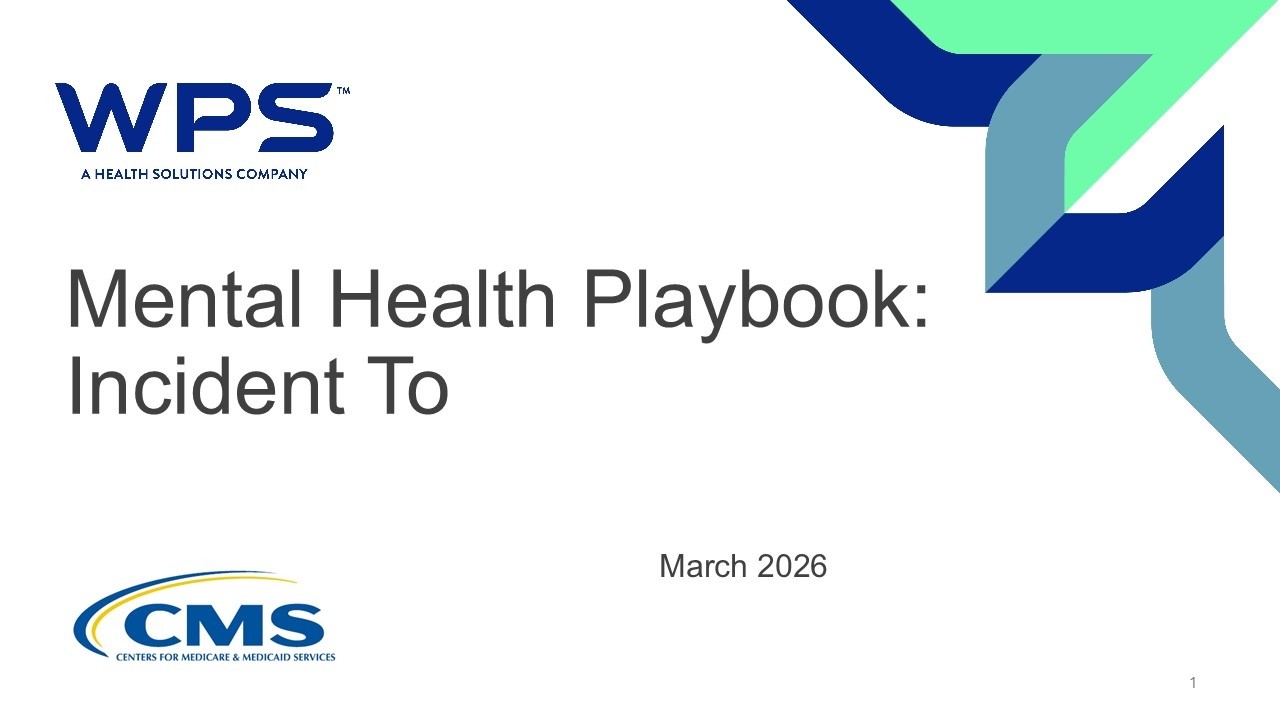 Mental Health Playbook - Incident To