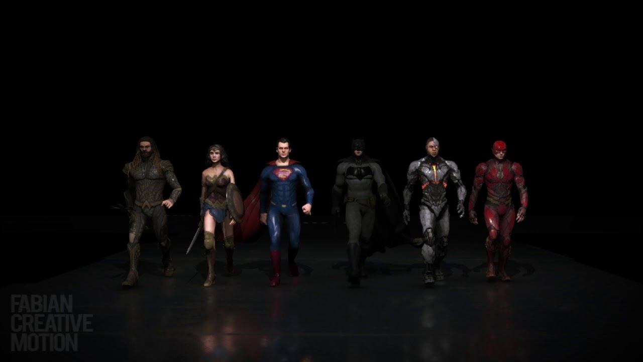 Marvel vs DC Create with Mixamo + Cinema 4d + Element 3D