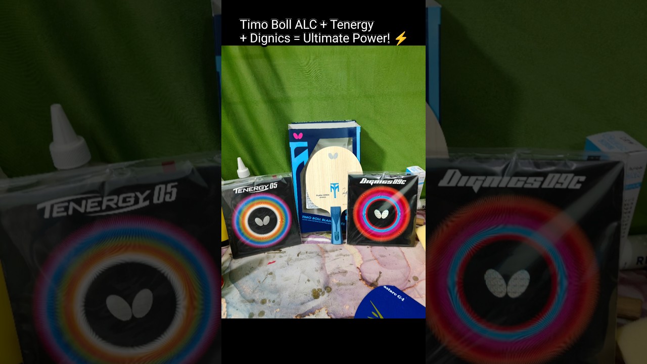 How to Assemble Your Butterfly Timo Boll ALC