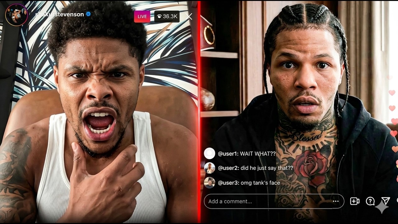 “SIGN THE CONTRACT NOW!” Shakur Stevenson GOES OFF on Gervonta Davis!