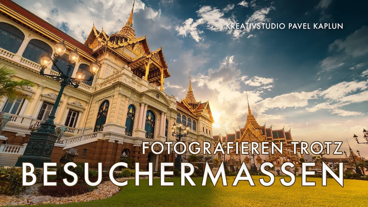 Fotografieren trotz Besuchermassen