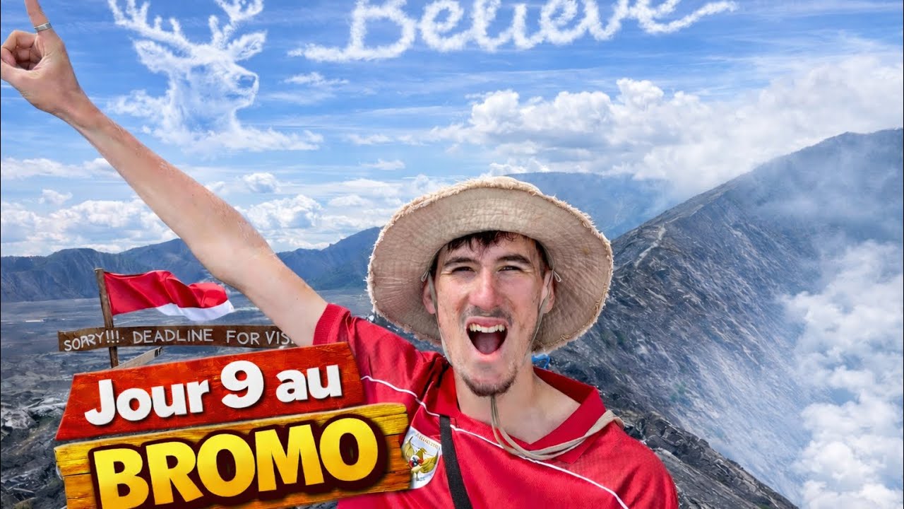 JOUR 9 - JE GRAVIS LE BROMO EN SOLO