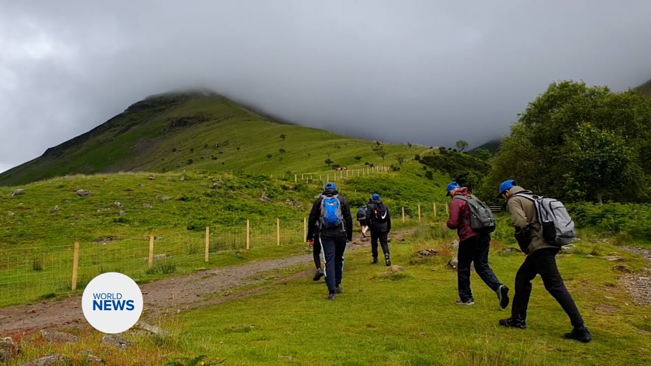 Huddersfield Muslim Youth Hike Scafell, Raising Funds for Palestine