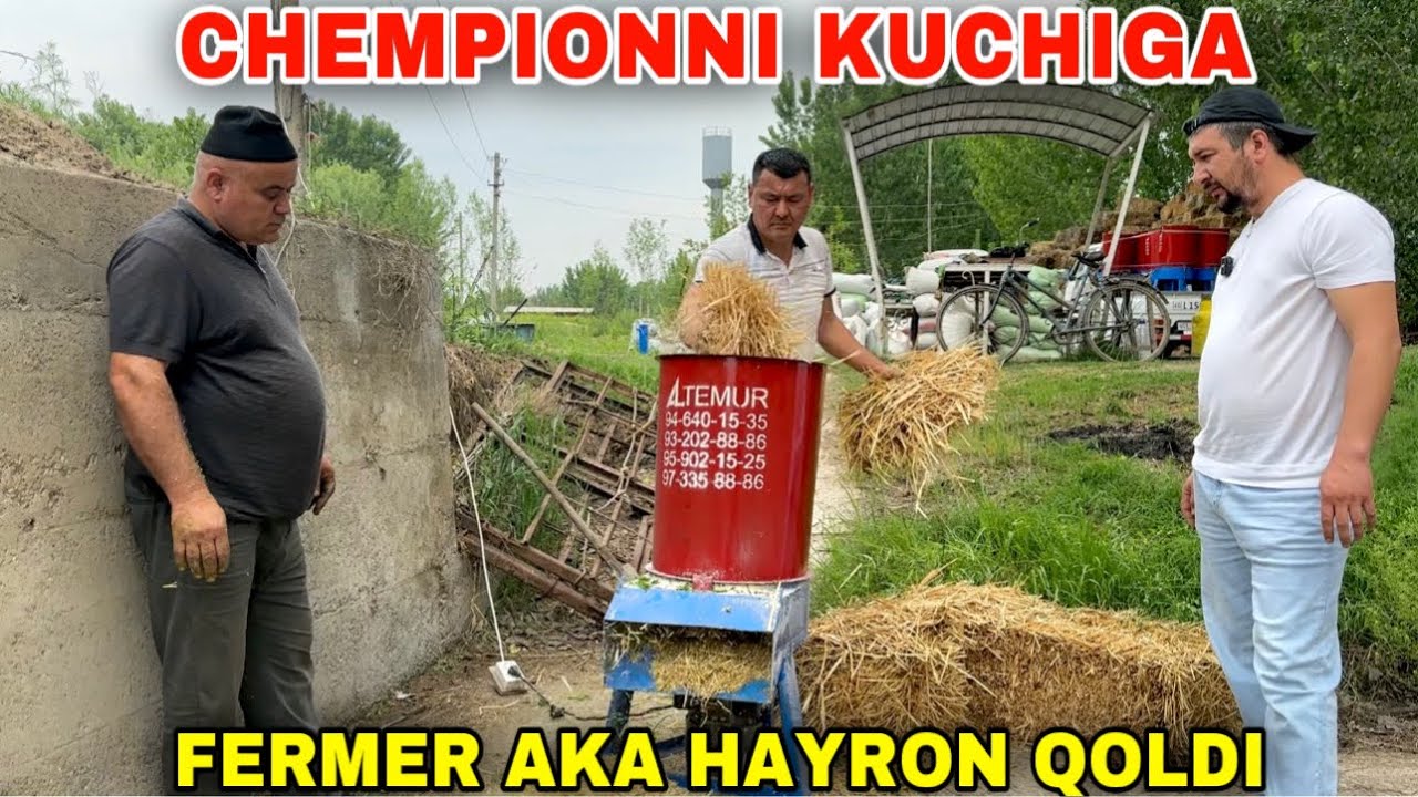 АЛ-ТЕМУР ДРОБИЛКА ТОПШИРИШ ЖАРАЁНИ